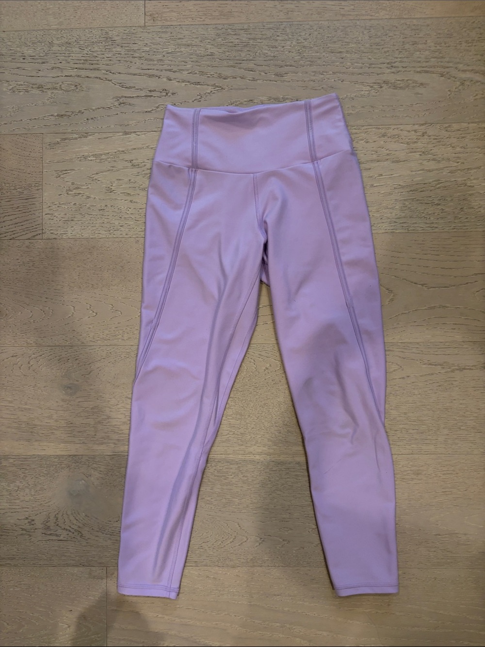 High-Waist Lilac Workout Leggings for Women
